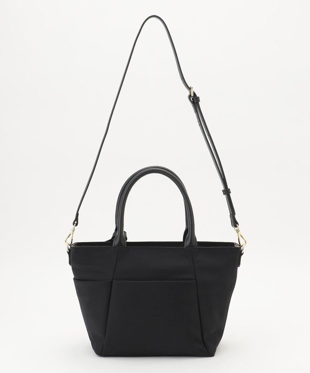 J.PRESS LADIES 【WEB限定】2wayナイロン Midium トート バッグ ブラック系