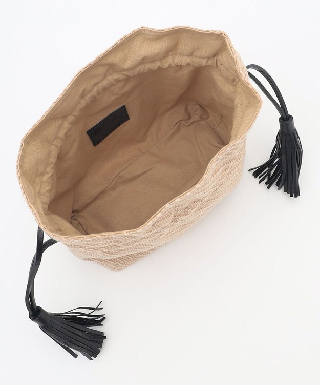 GRACE CONTINENTAL Cutwork box Bag ブラック