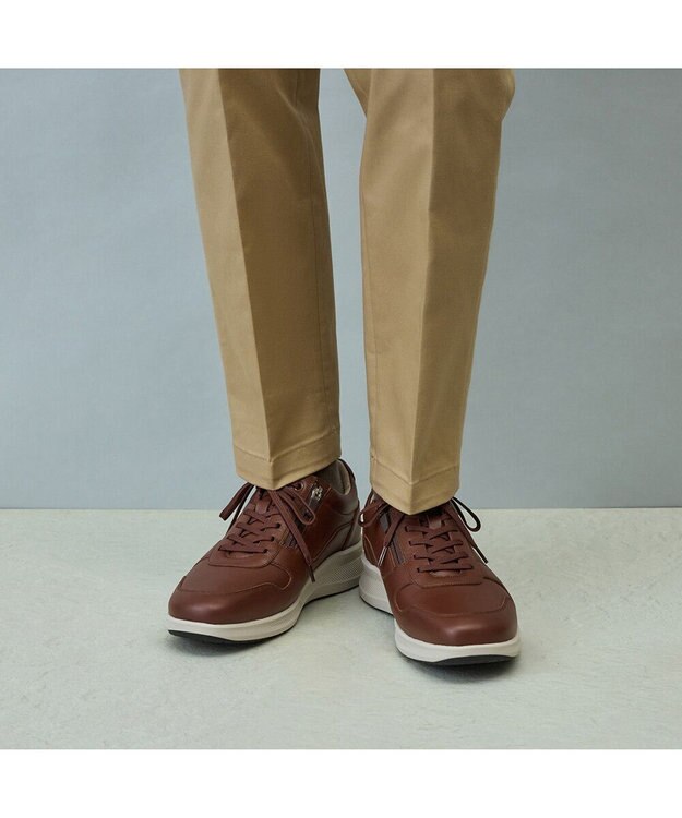 ASICS WALKING ペダラ スポーツ メンズ 3E ブラウン