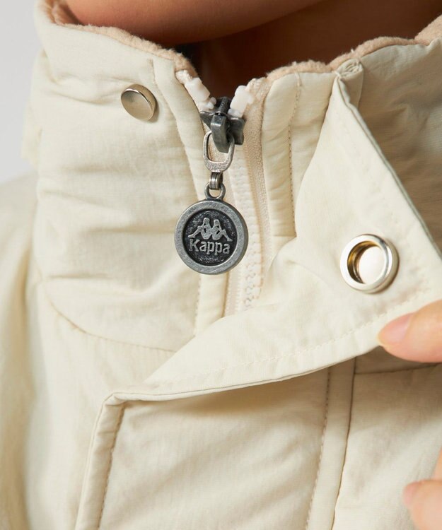 OP／FILA 【Kappa】中綿ブルゾン ユニセックス アイボリー