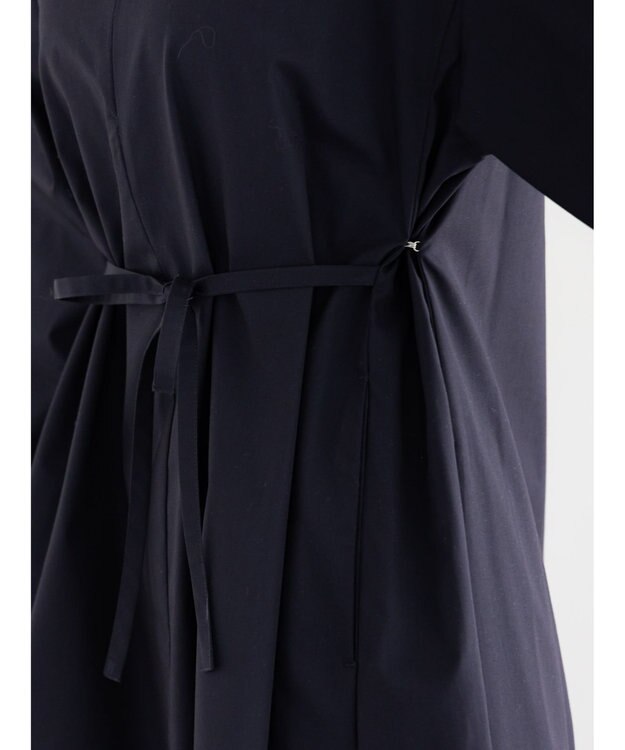 Te chichi サイドホックフロントジップワンピース ネイビー