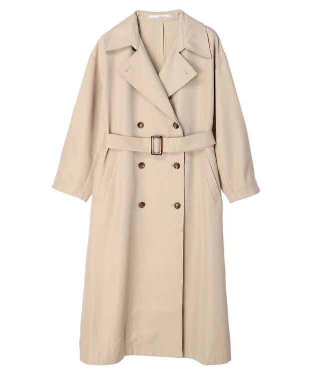 Green Parks ・ＥＬＥＮＣＡＲＥ　ＤＵＥ　コクーンスリーブトレンチコート Beige