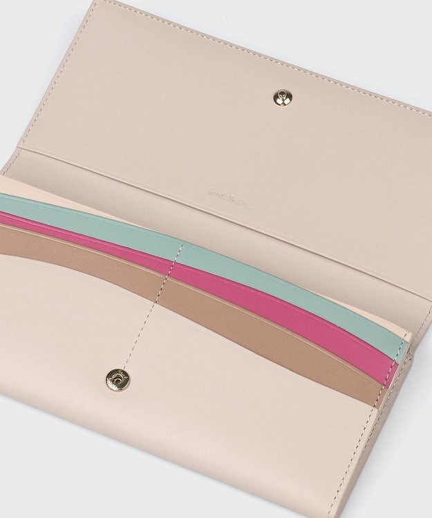 Paul Smith スワールカットカードレイヤー 長財布 アイボリー
