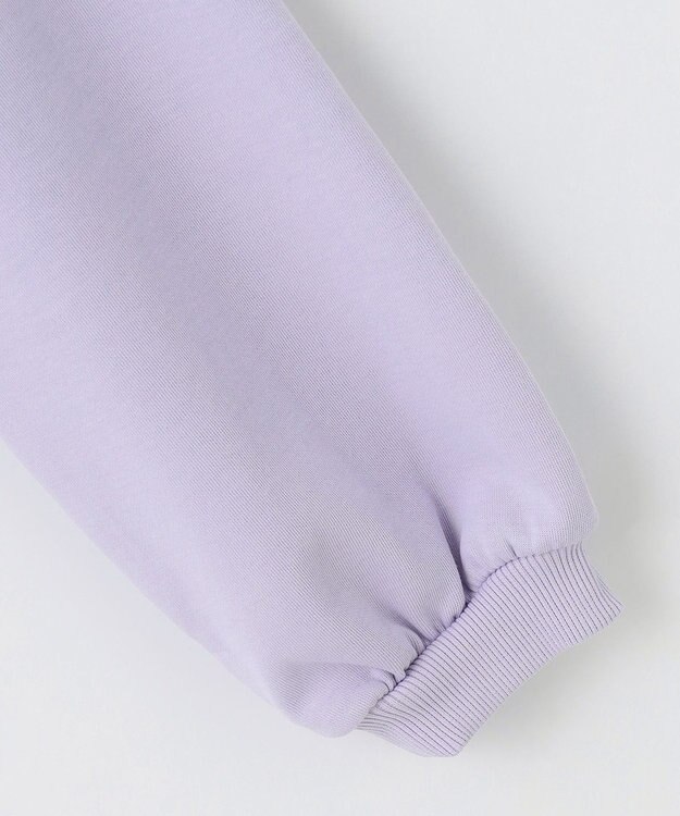 ANY KIDS フード付き ダンボール トレーナー サックスブルー