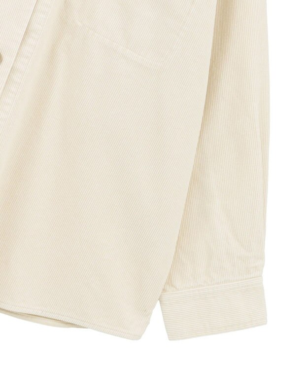 AMERICAN HOLIC コーデュロイCPOシャツジャケット Ivory