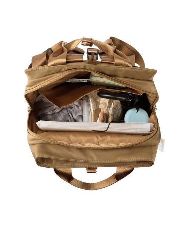 ROOTOTE 1068【撥水加工】LT.セオルー.アンサンブル-A 01：ベージュ