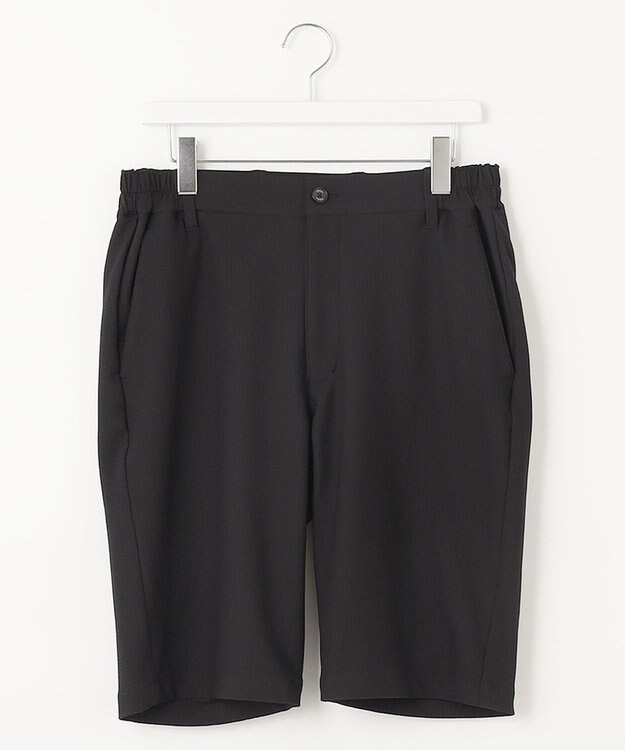 23区GOLF 【23Fondation/MEN】【吸水速乾】サッカートリコット ハーフパンツ ブラック系