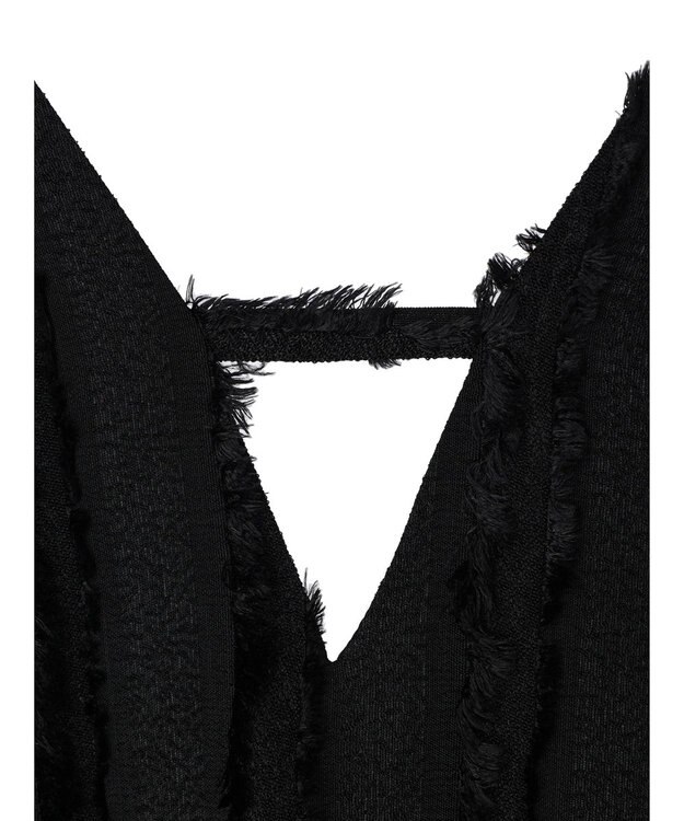 Green Parks デザインＶネックベスト Black