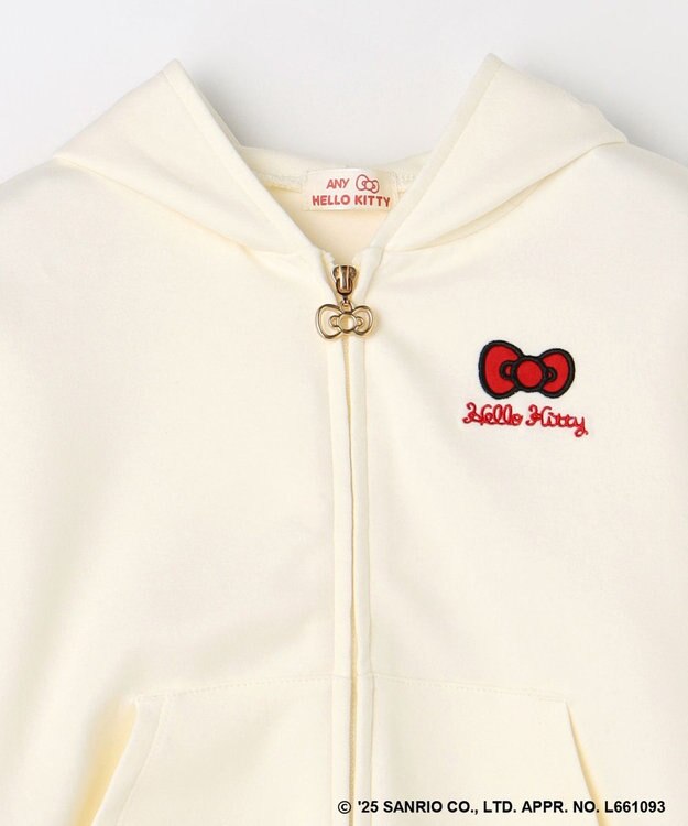 ANY KIDS 【ハローキティ×ANY KIDS】なりきりパーカー オフホワイト