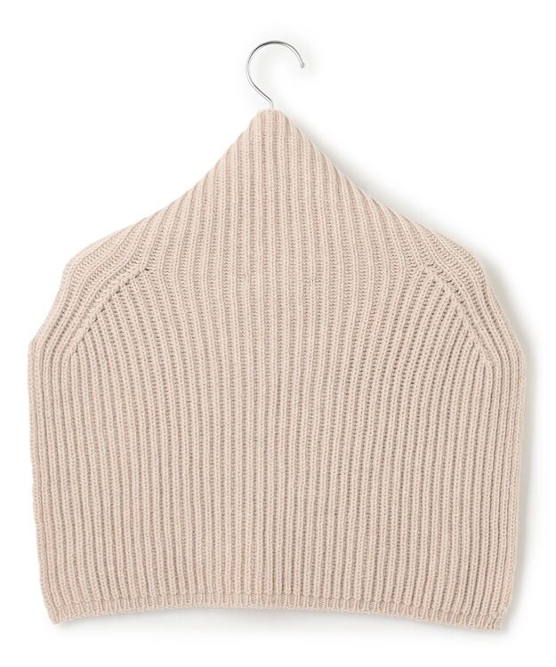 23区 【洗える】カシミヤブレンド ニット ネックウォーマー ベージュ系