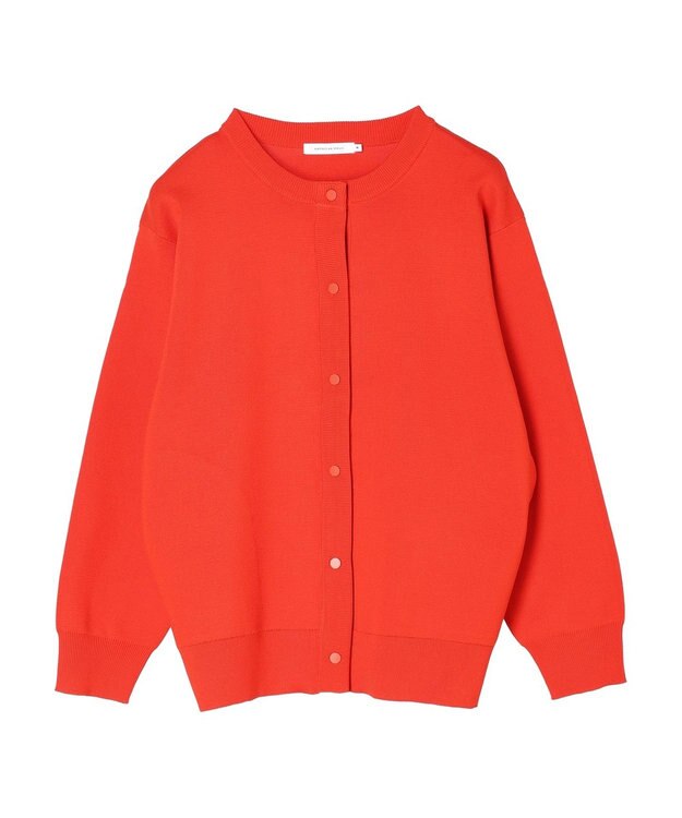 AMERICAN HOLIC エコカルットクルーネックカーディガン Red