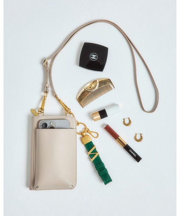 style code 【VerdeVari/ヴェルデヴァリ】マルチショルダーバッグ グレージュ