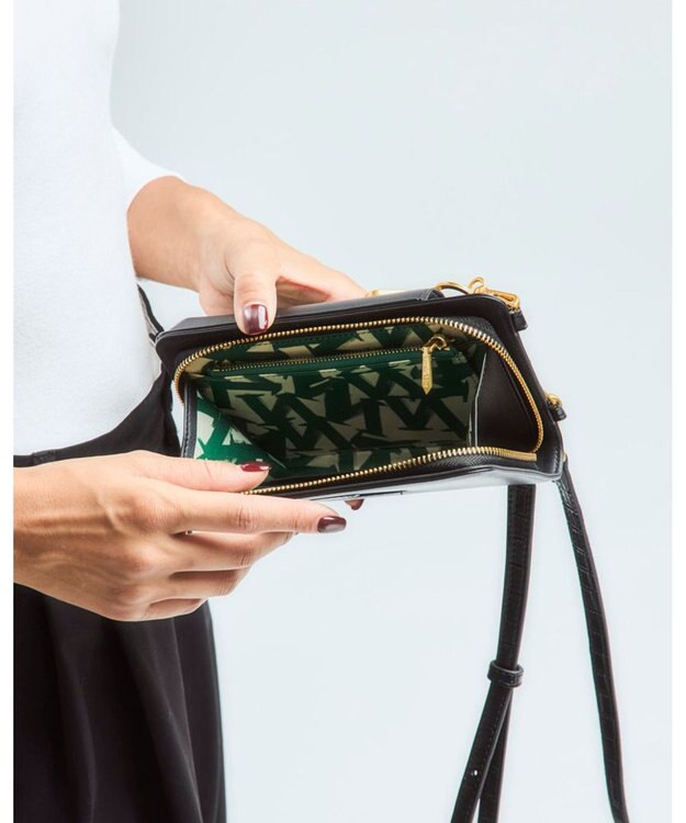 style code 【VerdeVari/ヴェルデヴァリ】マルチショルダーバッグ ブラック