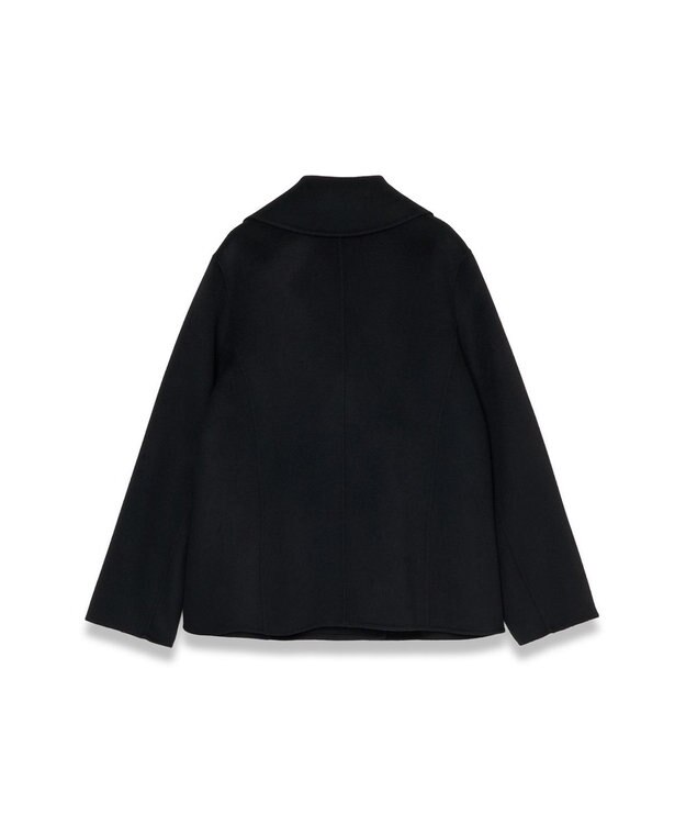 JOSEPH 【WEB＆OUTLET限定】ダブルフェイスウールキャッシュ ショートコート Black