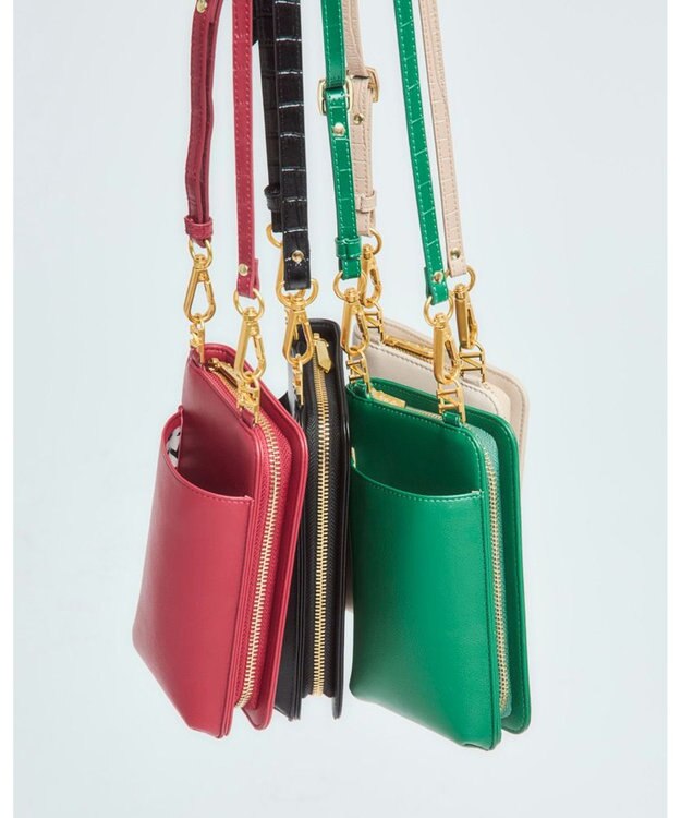 style code 【VerdeVari/ヴェルデヴァリ】マルチショルダーバッグ グリーン