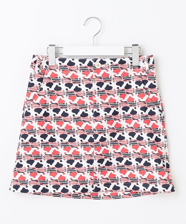 23区GOLF 【WOMEN】ＰＡＲＩＳ柄プリント ダンボール スカート ホワイト系5