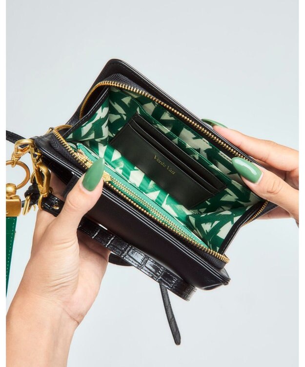 style code 【VerdeVari/ヴェルデヴァリ】マルチショルダーバッグ ブラック