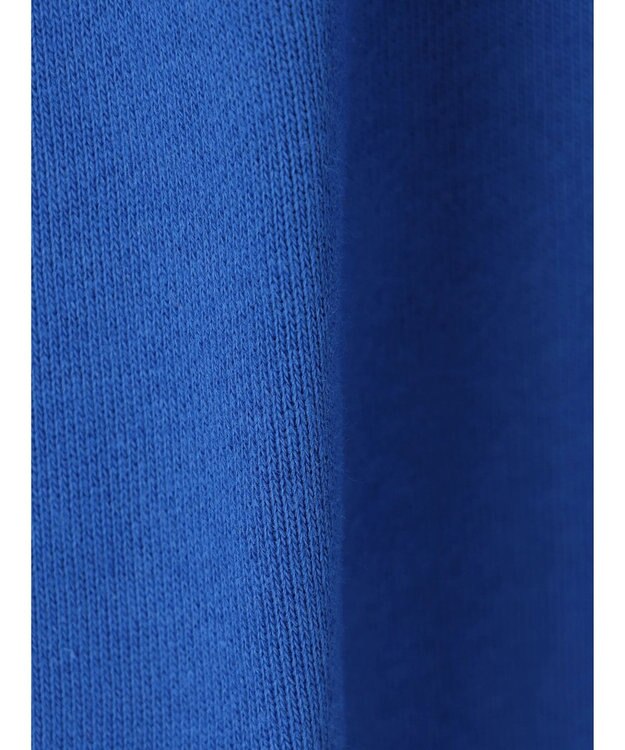 earth music&ecology 裏毛ドロストプルオーバー Blue