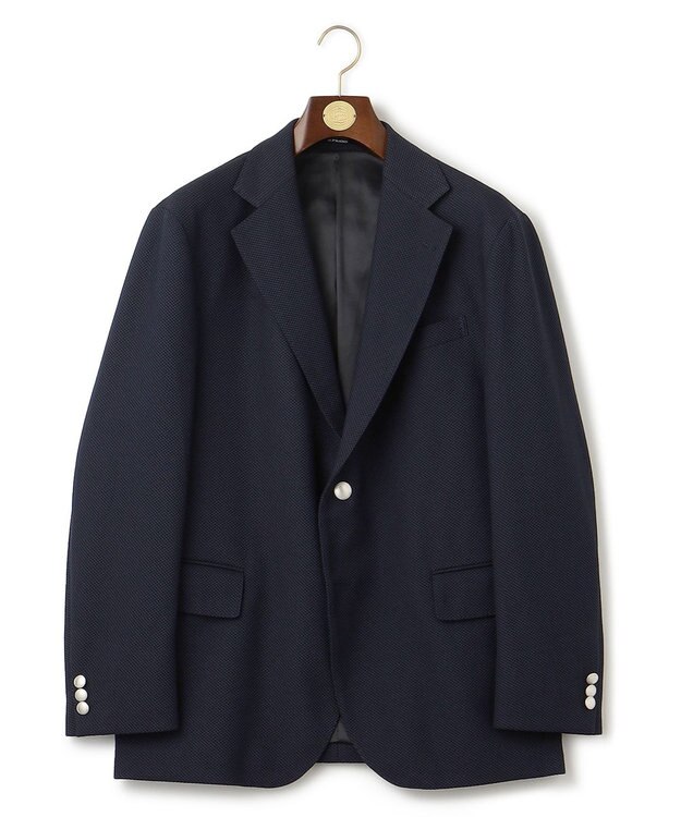 J.PRESS MEN 【KING SIZE】ファンクショナルジャージーブレザー ネイビー系