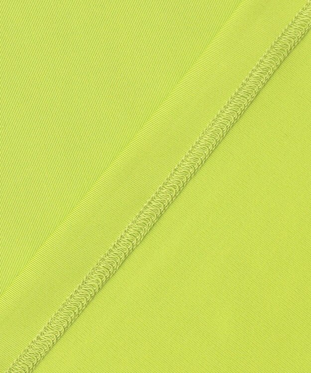 PW CIRCULUS 【MEN】【ストレッチ】ロゴ モックネック シャツ ライム