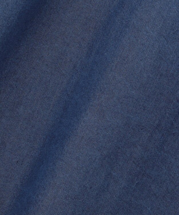 ICB L ナチュラルソフトデニム ノースリーブワンピース バイオデニム