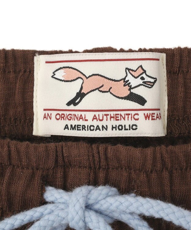 AMERICAN HOLIC 【PENNEY'S】配色ポロ+ショートパンツ Ivory