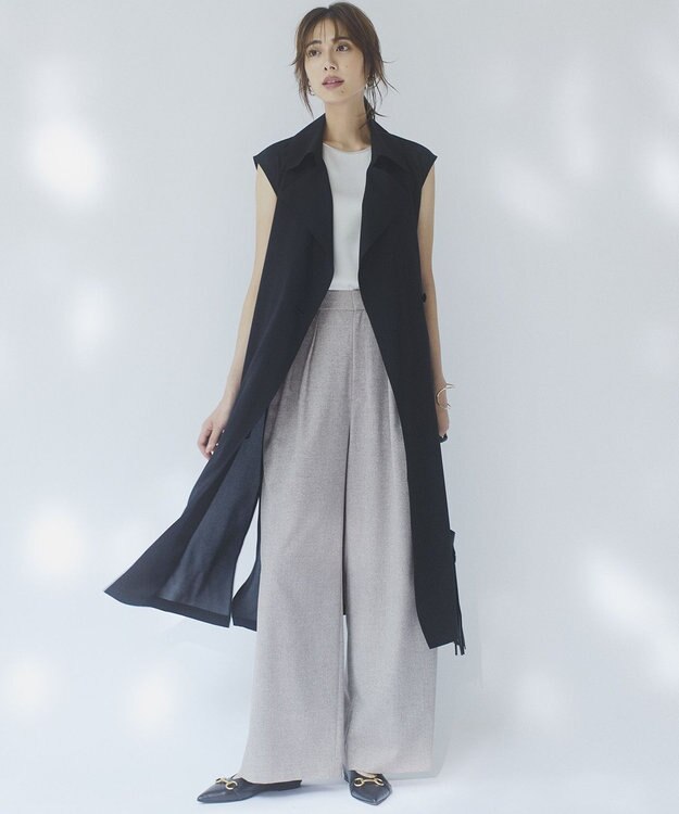 23区 L 【MAG×スタイリストコラボ】ラメオックス セットアップ ベージュラメ×ベージュラメ