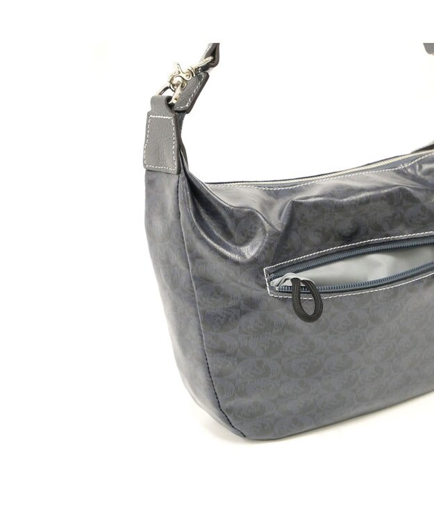 PELLE BORSA 2wayショルダー Alive アライブ 4438 ネイビー