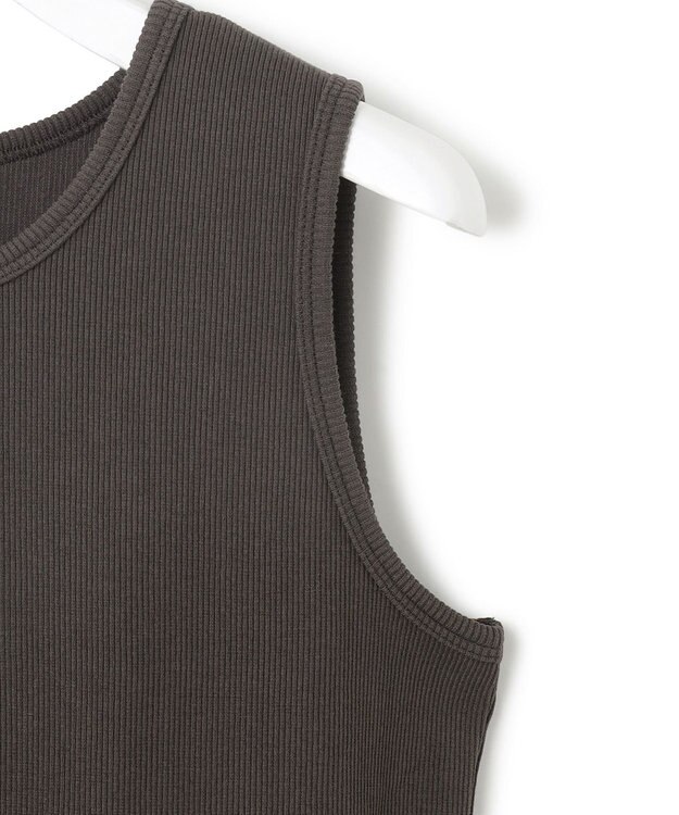 23区 【Oggi8月号掲載/洗える】ニットレイヤード ワンピース ダークブラウン系