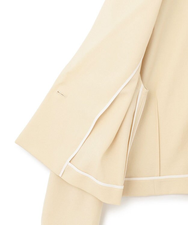 ICB 【洗える】 LooseWeave ショートジャケット エクリュ系