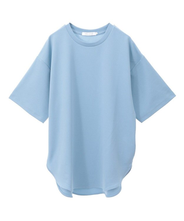 AMERICAN HOLIC ジョーゼットラウンドヘムトップス Light Blue