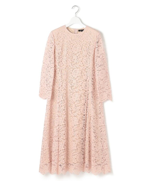 23区 S 【APPLAUDIR】シャイニーレース ドレス チークピンク