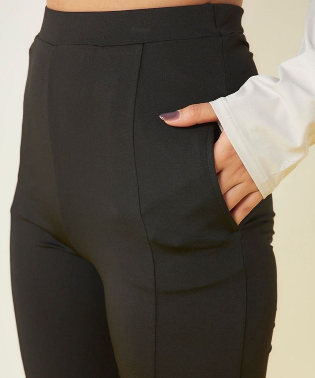 OP／FILA 【ocean pacific】モックネックラッシュガード付き 水着5点セット ベージュ