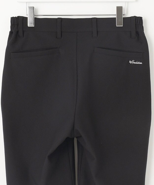 23区GOLF 【23Fondation/MEN】【吸水速乾】サッカートリコット ハーフパンツ ブラック系