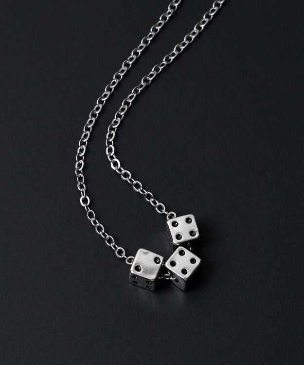 WEGO M立体モチーフ3連ネックレス 柄1