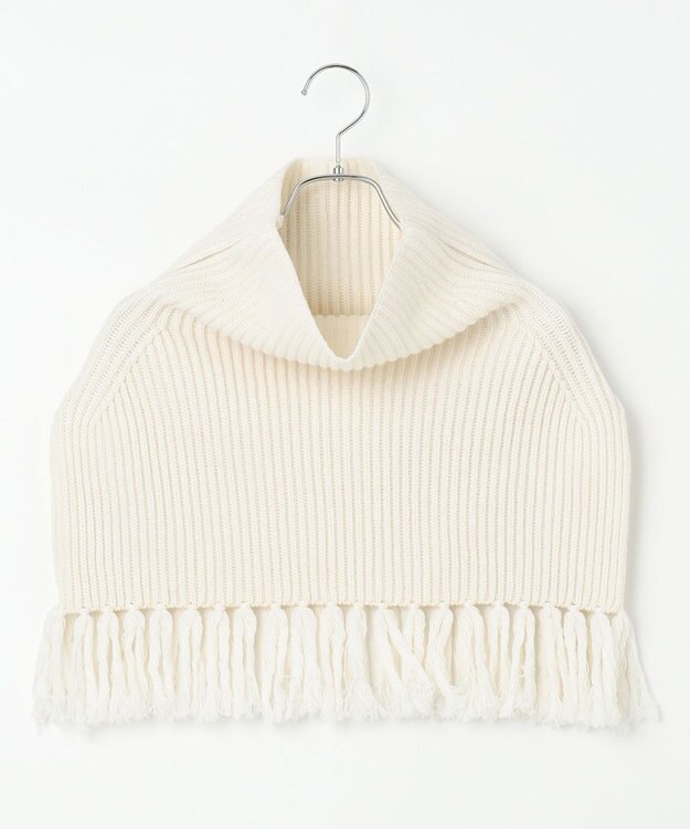 #Newans カシミヤブレンドバルキースヌードベスト ホワイト系