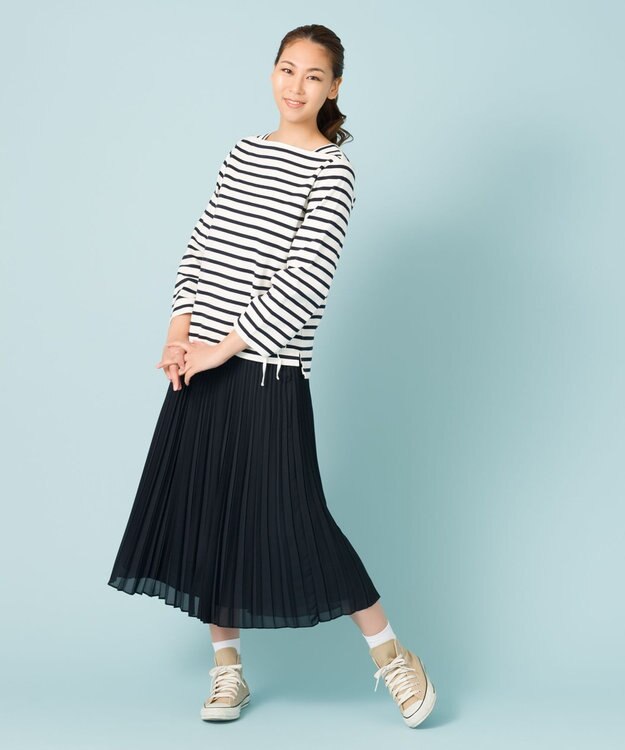 ONWARD Reuse Park 【自由区】スカート春夏 ネイビー