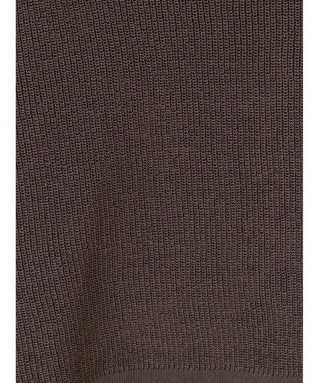 earth music&ecology ＳＥＴ２点襟付きカーディガン＋ニットワンピース Mocha