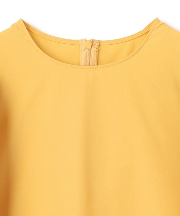 UNFILO FINE MOVE ボリュームスリーブ ワンピース マリーゴールド