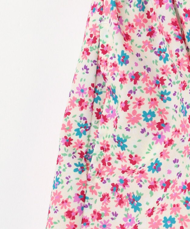 組曲 KIDS 【80-100㎝】サマーガーデン ワンピース オールドローズ系5