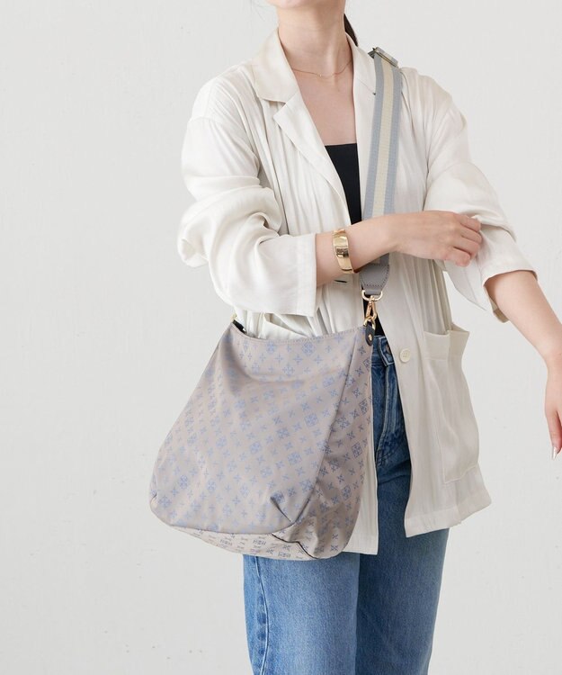 russet アレンジショルダーベルト【アイビーテープ】(CE-1146) Gray