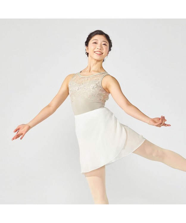 Chacott 【Nela ライン】レオタード エバーグリーン