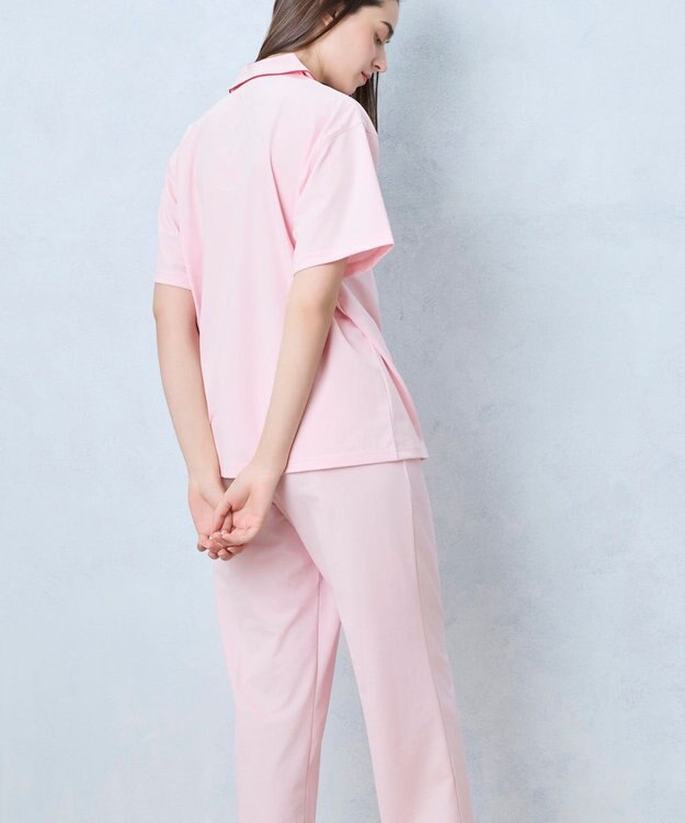 une nana cool 【綿混】両染ジャージ半袖パジャマ MADE WITH LIBERTY FABRIC PO