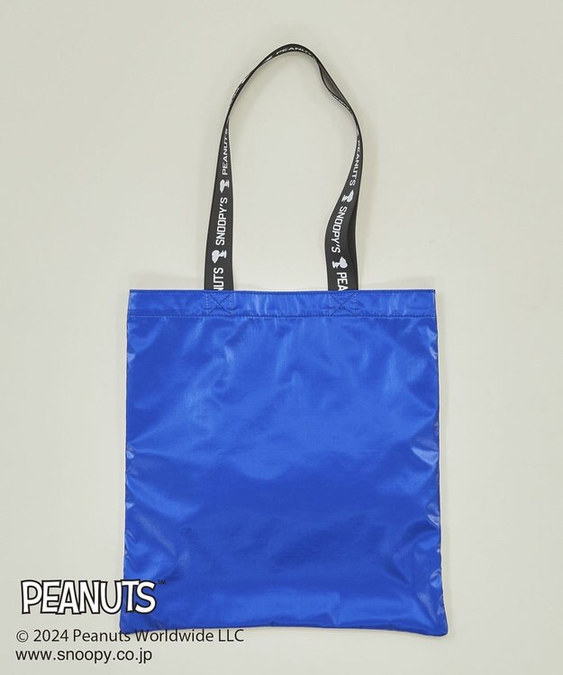 CRAFT STANDARD BOUTIQUE 【PEANUTS】メタリックロゴハンドルトート Blue