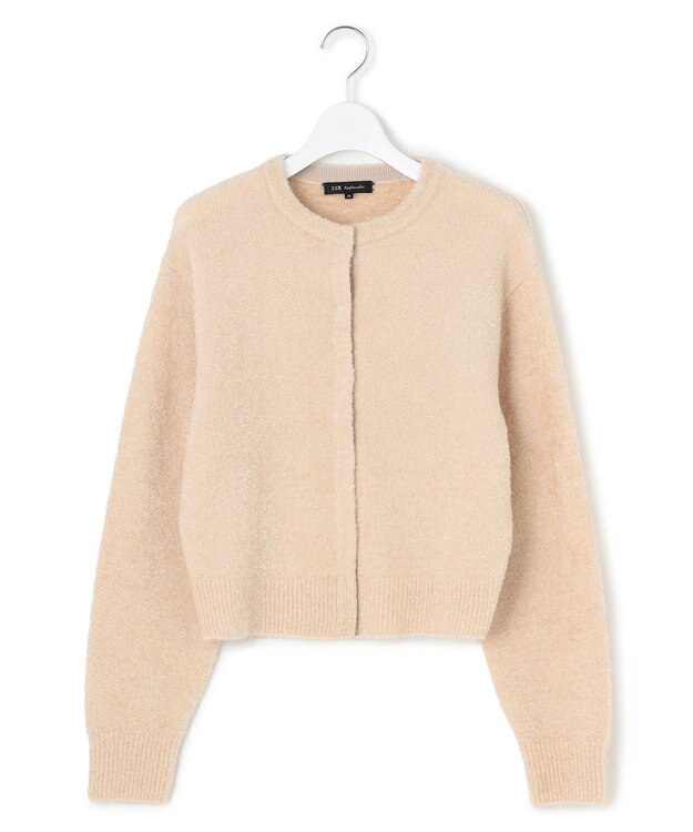 23区 L 【APPLAUDIR】ファンシーボレロ ニットカーディガン ベージュ系