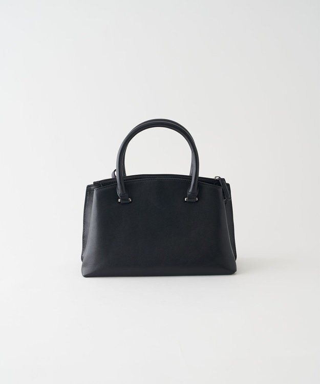 MIYABIYA 本革 牛革 ソフトレザー2WAYフォーマルバッグ ブラック