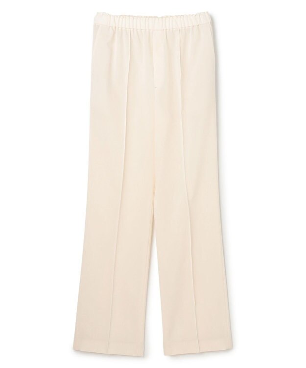 BEIGE， 【イージーケア・セットアップ対応】BATEAU / バックスリット ストレートパンツ Ecru