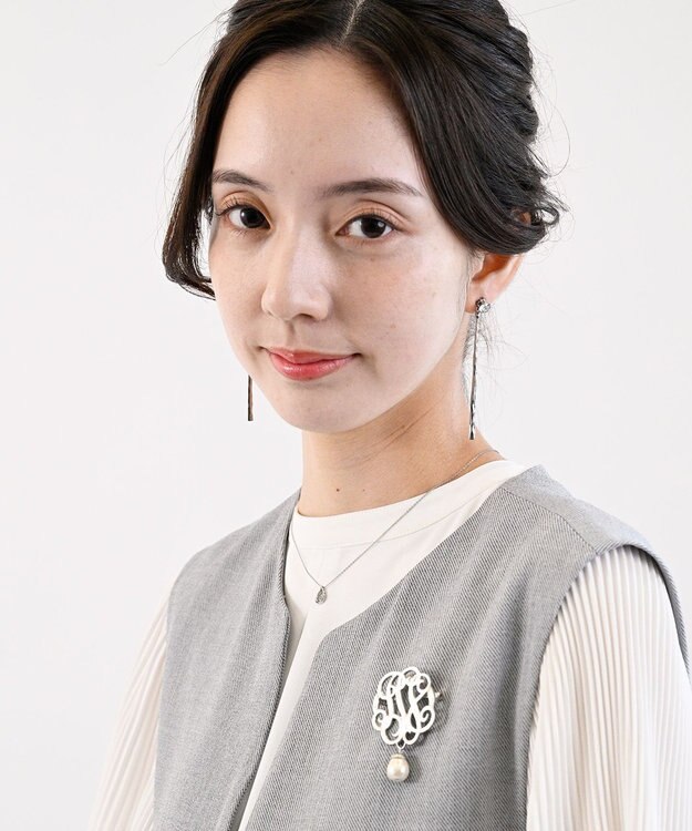 blancotokyo 【金属アレルギー対応】ドロップモチーフネックレス RUGIADA シルバー