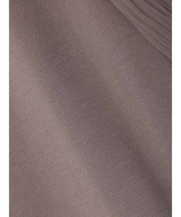 earth music&ecology マジョリカプリーツプルオーバー Gray Beige