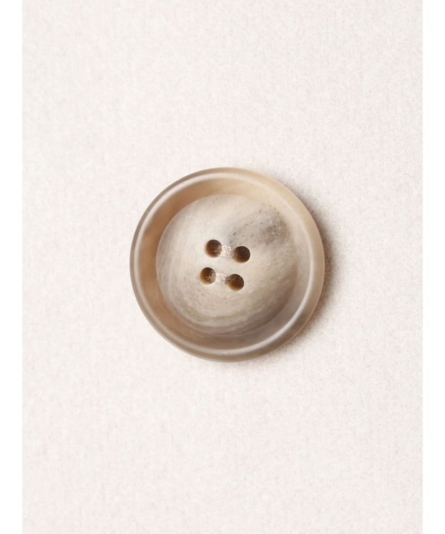 AMERICAN HOLIC 中空ＦＩＢＥＲドロップショルダーチェスターコート Light Gray